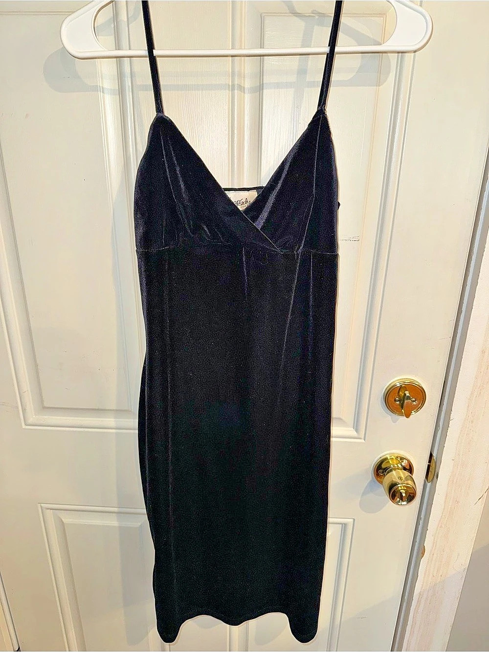 Princess Black Midi Slip Dress Like New